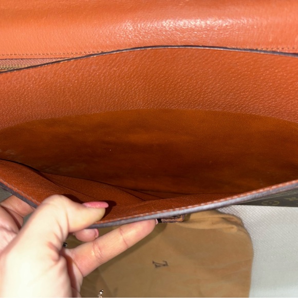 Authentic Louis Vuitton Pochette Ministre 1970s documents case - Picture 6 of 13